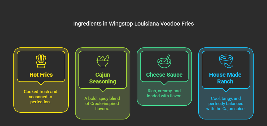 Ingredients in Wingstop Louisiana Voodoo Fries