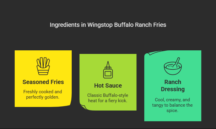 Ingredients in Wingstop Buffalo Ranch Fries