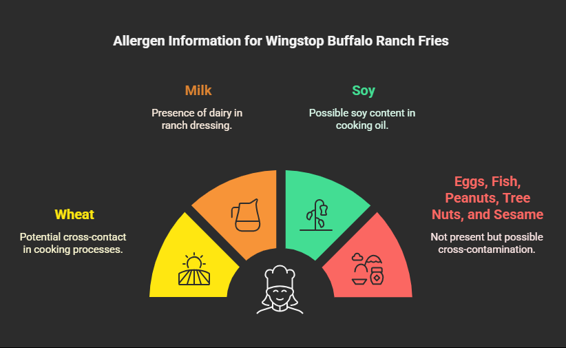 Allergen Information for Wingstop Buffalo Ranch Fries