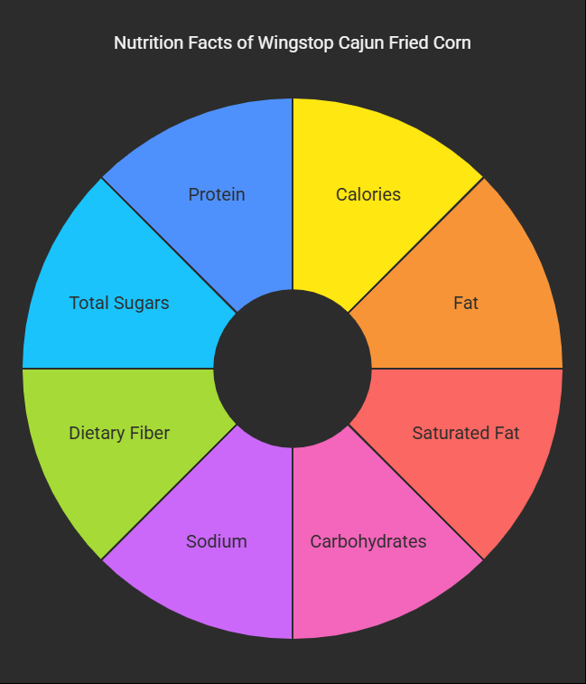 Nutrition Facts of Wingstop Cajun Fried Corn