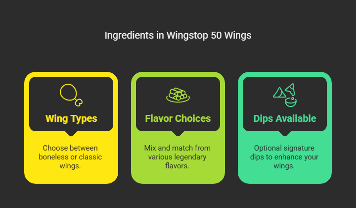 Ingredients in Wingstop 50 Wings