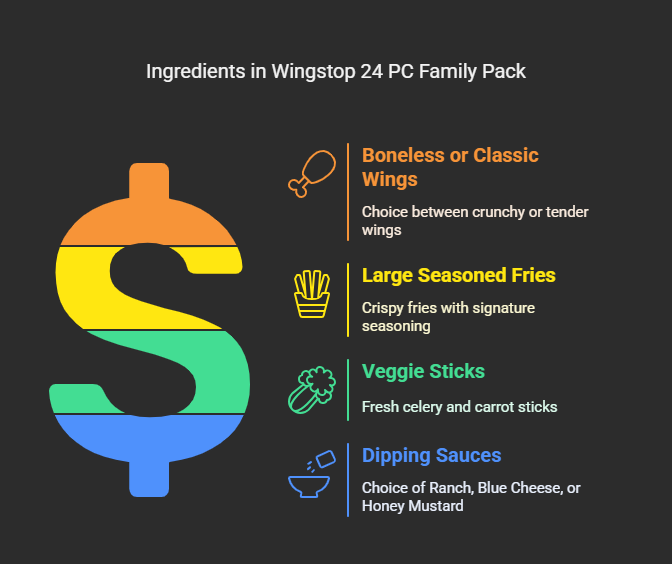 Ingredients in Wingstop 24 PC Family Pack