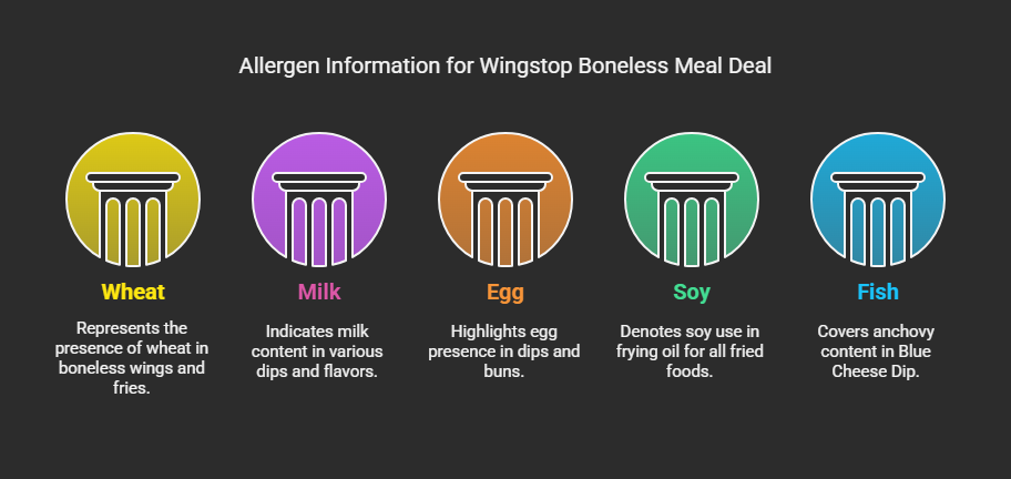 Allergen Information for Wingstop Boneless Meal Deal