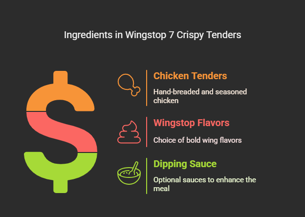 Ingredients in Wingstop 7 Crispy Tenders