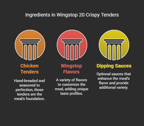 Ingredients in Wingstop 20 Crispy Tenders