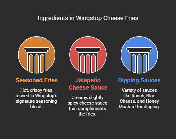 Ingredients in Wingstop Cheese Fries