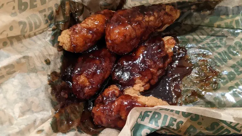 wingstop hickory smoked BBQ flavor